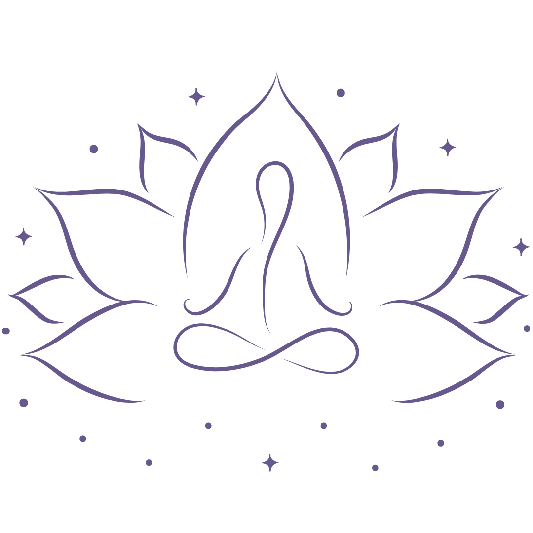 Icono Mindfulness lila intenso